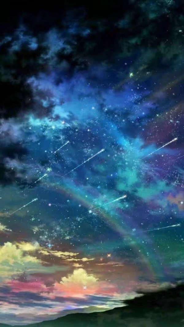 Night sky background