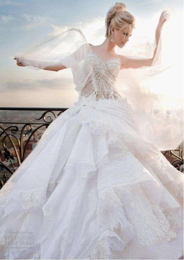 When your wedding dress lands,