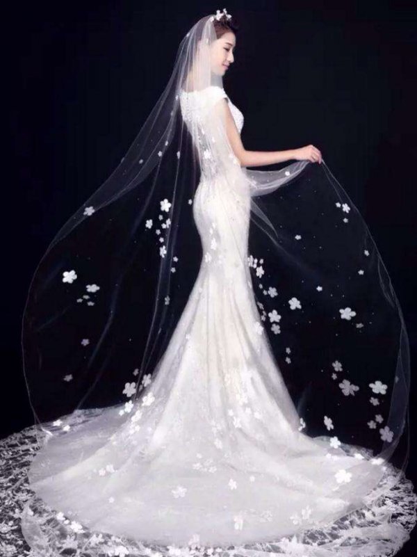 When your wedding dress lands,