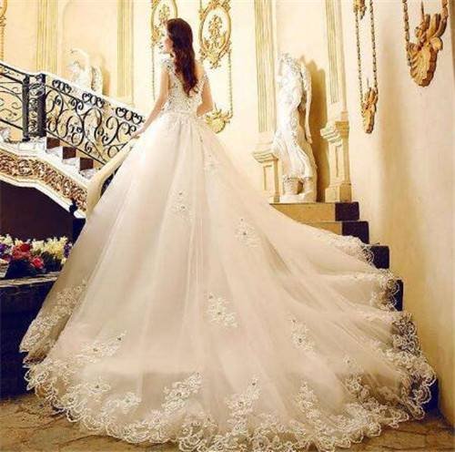 When your wedding dress lands,