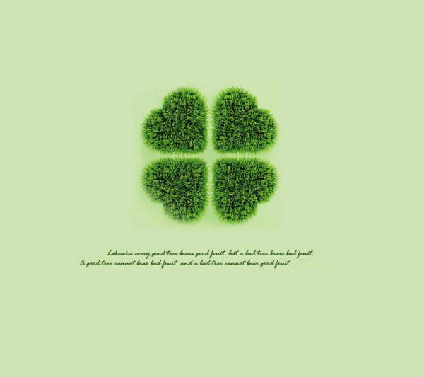 Simple four leaf clover, please like it