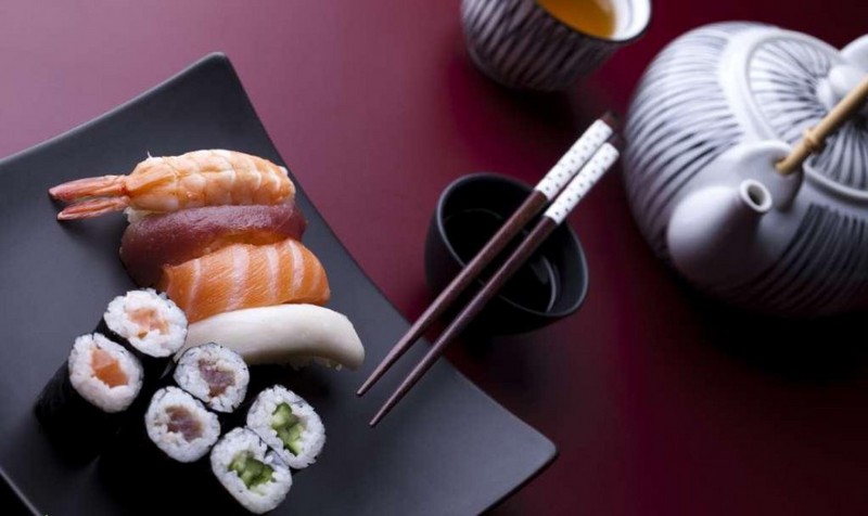 Exquisite pictures of Japanese cuisine sushi