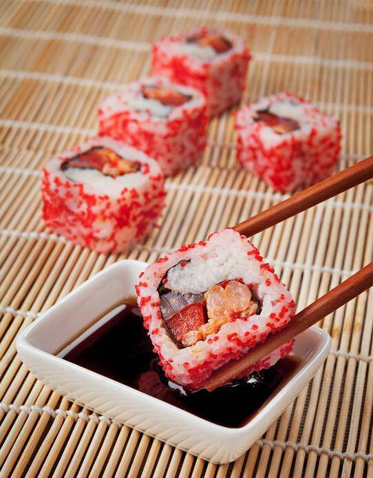 Delicious Fresh Fish Seed Sushi Image Materials