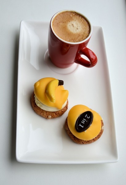 Picture of afternoon tea and coffee with cake
