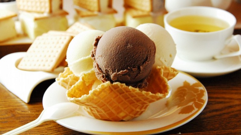 Delicious ice cream pictures