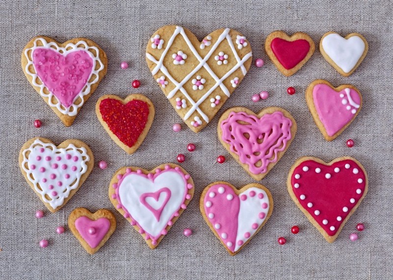 Creative Heart shaped Cookie Image