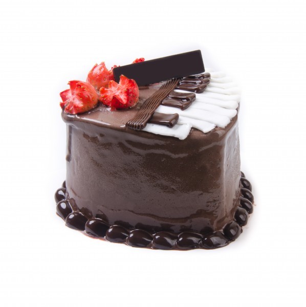 Picture of chocolate cream cake