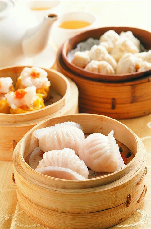 Cantonese style morning tea Dim sum pictures Fresh and delicious