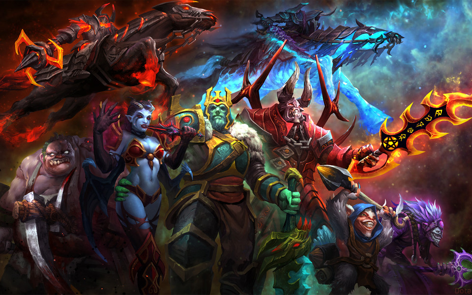 Dota2 HD Wallpaper Atlas