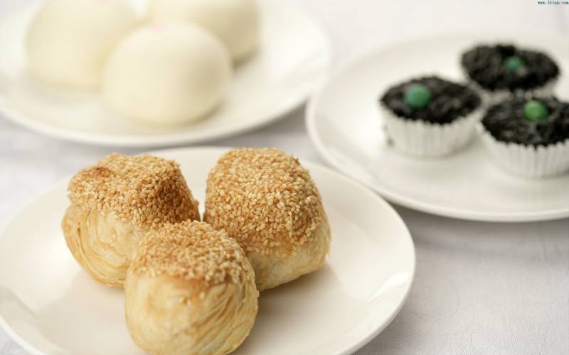 Delicious Hong Kong style morning tea and Dim sum exquisite pictures