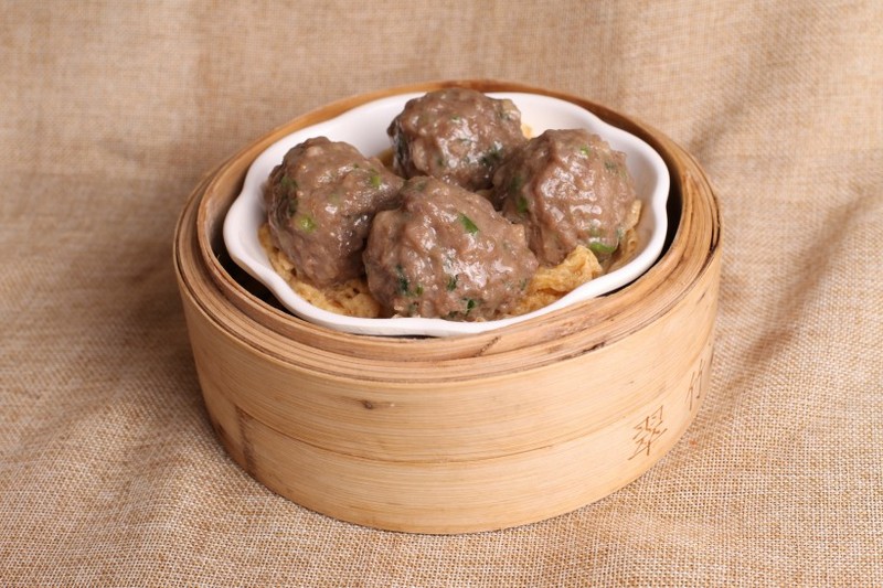 A picture of essential ingredients for hot pot cooking: hot pot balls