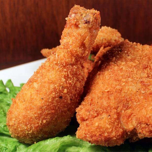 Picture of American style fried chicken