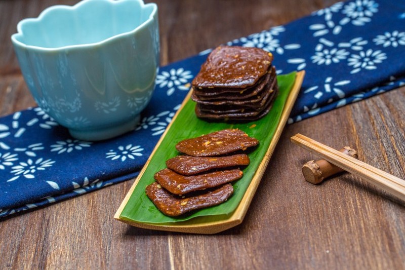 Delicious dried tofu pictures