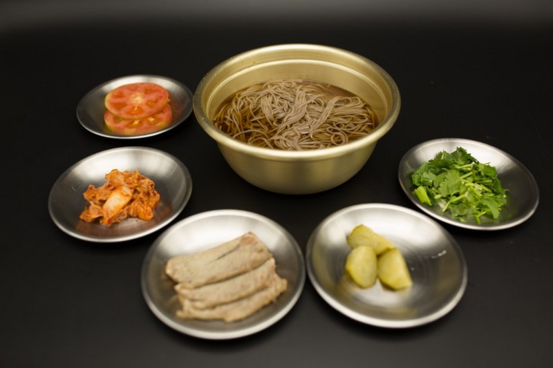 Delicious and delicious pictures of Korean cold noodles