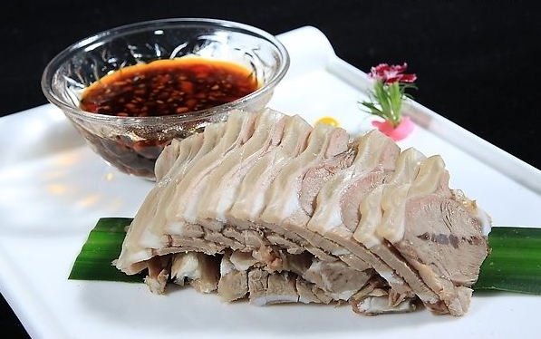 Appreciation of pictures of Putian cuisine white cut lamb