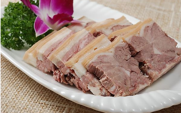 Appreciation of pictures of Putian cuisine white cut lamb