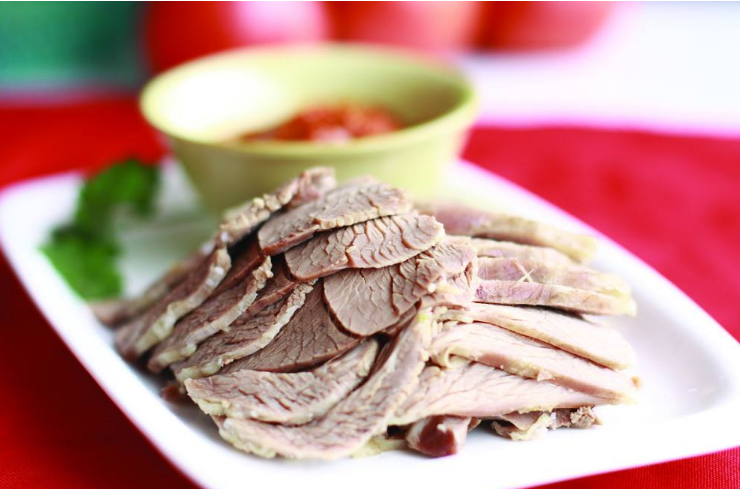 Appreciation of pictures of Putian cuisine white cut lamb