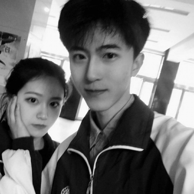 Couple avatar in black and white, domineering pair, 2021QQ Couple avatar in pairs, fashionable and stylish