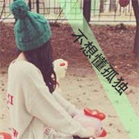 QQ avatar, girl's back with hat and lettering 2016 model, let go of self-esteem and love you