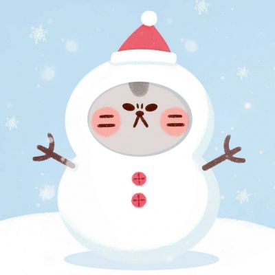 Cartoon Christmas WeChat avatar high-definition cute latest and beautiful Christmas cartoon avatar collection