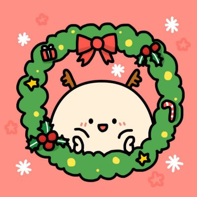 Cartoon Christmas WeChat avatar high-definition cute latest and beautiful Christmas cartoon avatar collection