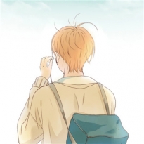 Handsome avatar, male silhouette, sunshine anime avatar selection, all travels without you are wandering