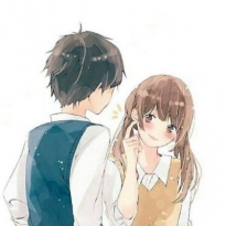 Anime couple avatar with two kisses, 2021 latest love but can't be the norm&# 8203;