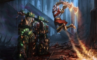God of War Kratos game wallpaper