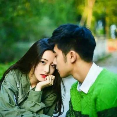 2021 WeChat couple profile picture, two photos, two beautiful and sweet, you look great, I want to see it for a lifetime