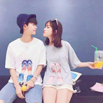 2021 QQ Personality Couple Avatar, Pair of Two, Beautiful and Pure. I hope your happiness comes from me