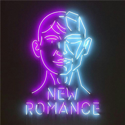 Beautiful Neon Light Emitting Character Avatar 2021 Latest Fashion Harajuku Style Neon Avatar Cool