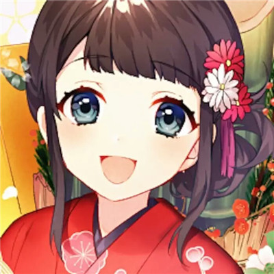 New Year's Red and Fashionable Girl Cute Avatar Selection Essential Cute Cartoon Avatar for Chinese New Year