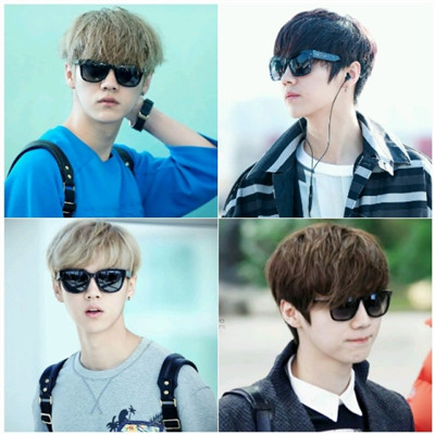 Exo Lu Han's Four Palace Style Handsome Avatar Complete Collection 2021 Time flies, I only care about you