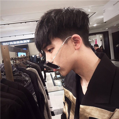 A handsome and good-looking profile picture of a boy in 2021, you are a mirage that I cannot touch