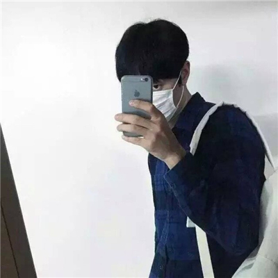 QQ avatar 2021, handsome picture of a boy wearing a mask, sunflower continuing to write humble love with silence