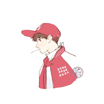 Exo member's hand-painted little fresh male avatar says goodbye to the unforgettable time