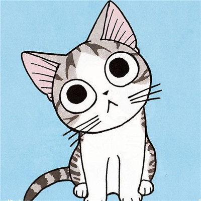 Sweet Private Cat Cartoon Avatar Cute 2021 Super Cute Sweet Private Cat Xiaoqi Avatar Picture