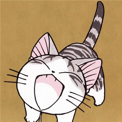 Sweet Private Cat Cartoon Avatar Cute 2021 Super Cute Sweet Private Cat Xiaoqi Avatar Picture