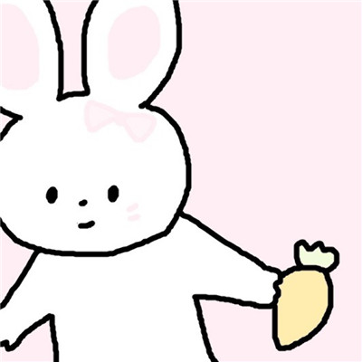 A silly and silly little rabbit avatar picture for you in 2021