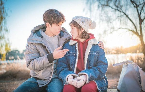 The high sweetness picture in the weightlifting fairy Jinfu Pearl