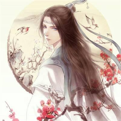 2021 Cartoon and anime male avatar with ancient style and beautiful artistic conception. Liking is a sense of freshness, love is a sense of belonging