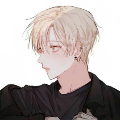 2021 anime cartoon avatar, male, tall, cold, handsome, super stylish, not lingering, sad, happy, not worried about time