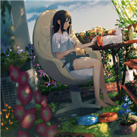 QQ anime character female personality avatar toxic grass blooming charming flowers