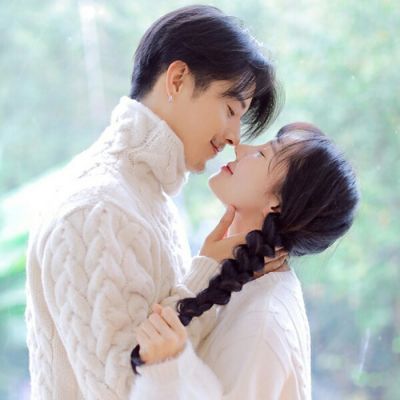 QQ personality couple avatar, beautiful and artistic, happy and romantic couple avatar pair