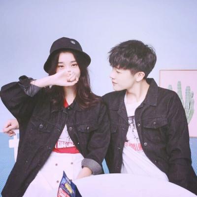 2021 WeChat couple avatars, one pair and two photos are very trendy and personalized, with the goal of making oneself happy