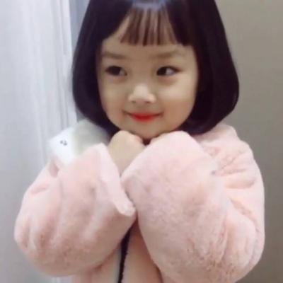 Dumb and Cute WeChat Children's Avatar for Beautiful Girls Exclusive, Heartless and carefree