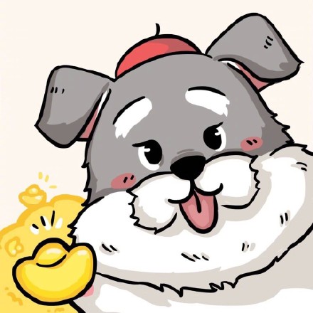 2021 Dog Year WeChat Avatar Cute Version Q Version Dog Year Benmingnian Avatar Cute and Cute