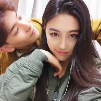 2021QQ WeChat couple avatar, one pair, two sweet and funny pictures, make you a cute little old lady