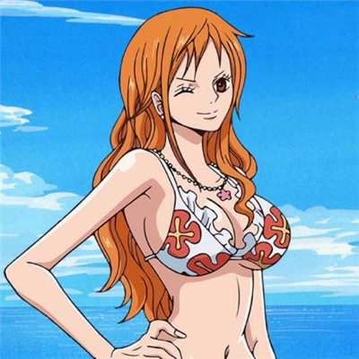 A complete collection of high-definition images of pirate Wang Nami's avatar on Baidu, even if you drag it, you can't find her domineering aura