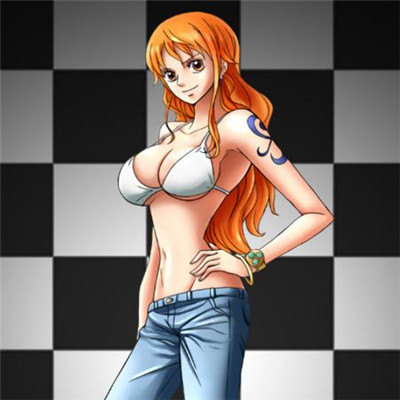 A complete collection of high-definition images of pirate Wang Nami's avatar on Baidu, even if you drag it, you can't find her domineering aura